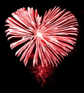 Heart Shaped Firework